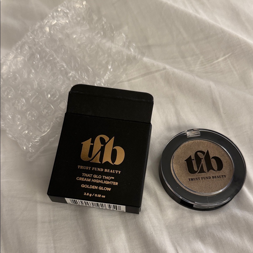 Trust fund beauty that glo tho cream highlighter golden glow new in box - Picture 7 of 9